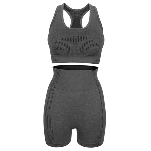 Lightweight Breathable Yoga Clothes for Women High Elasticity Form Fitting Workout Outfits with Shorts and Tank Top Versatile