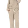 Lounge Sets for Women Two Piece Outfits Button Down Sweatsuit Sweatpant with Pockets Fall Fashion 2025