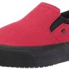 Unisex Slip-On Work Shoe - Non-Slip, Comfortable & Water-Resistant Slip-On Work Sneaker for Men & Women - Ideal for Restaurant,