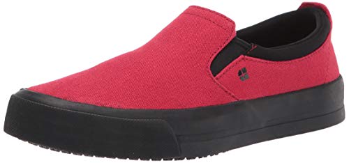 Unisex Slip-On Work Shoe - Non-Slip, Comfortable & Water-Resistant Slip-On Work Sneaker for Men & Women - Ideal for Restaurant,