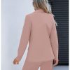 2 Piece Pant Suits for Women Dressy Blazer High Waisted Pants Sets Business Casual Outfits