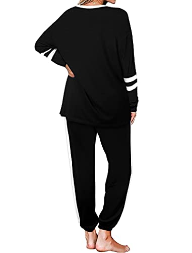 Sweatsuit for Women 2 Piece Outfits for Womens Crewneck Sweatshirts Pullover