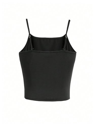 Girl's 3 Piece Workout Sports Outfits Cami Crop Top and Cargo Pants with Bow Knot Hoodie Active Sets