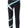 Kids Girls Athletic Dance Crop Top and Legging Gymnastics Dance Outfits 2 Piece Dancewear Gym Workout Outfits