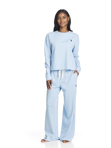 Lounge Sets for Women, Tracksuit Sets for Women 2 Piece with Top and Wide Leg Sweatpants for Spring