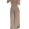 womenss Fall Fashion Lounge Sets Pajama Two Piece Cropped Pullover Jammies Outfits Casual Loungewear