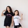 Girls 2 Piece Outfit Summer Short Sleeve Loose Fit T-Shirt and Shorts Set Casual Activewear High-Low Hem Sweatshirt