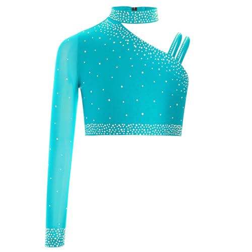 Kids Girls Two Piece Dance Workout Set Crop Top with Shorts Gymnastic Tracksuit Tumbling Outfits