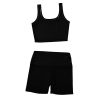 Custom 2 Piece Workout Sets With Name For Women
