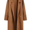 Women's Long Dressy Cardigan Sweaters Fall Oversized Cozy Jacket Outfits 2025 Date Night Winter Trench Coats