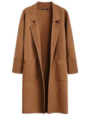 Women's Long Dressy Cardigan Sweaters Fall Oversized Cozy Jacket Outfits 2025 Date Night Winter Trench Coats