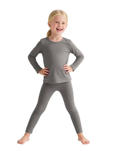 Girls Outfits Long Sleeve Shirts and Tight Pants Set Lightweight Kids Clothing 2 Piece Sets 5-14 Years