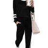Sweatsuit for Women 2 Piece Outfits for Womens Crewneck Sweatshirts Pullover