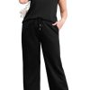 Two Piece Sets for Women Casual Travel Vacation Outfits Summer Wide Leg Pants Lounge Sets