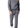 Men's 2 Piece Outfits Hoodie Sweatshirt Tracksuit & Joggers Sweatpants Sweatsuit Set