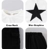 Tween Girls Clothes Ribbed Star Printed Shirt + Cargo Pants Sets Fall Outfits Sizes 7-16 Years
