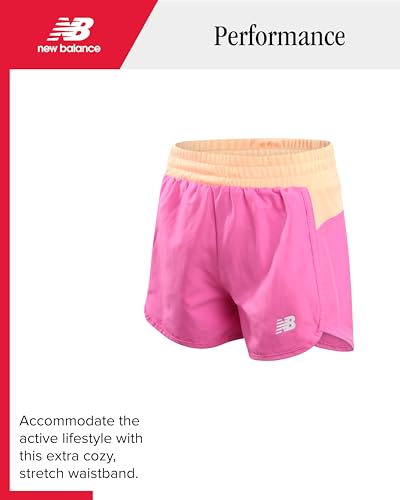 Girls Athletic Shorts Set - 2 Piece Active Short Sleeve Shirt and Running Shorts Girls' Activewear Set (7-16)