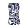 Blue Polynesian Maori Tribal Pattern Print Women's Workout Tank Top Quick-Drying Activewear Summer Fitness Outdoor