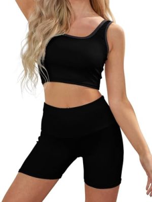 Custom 2 Piece Workout Sets With Name For Women