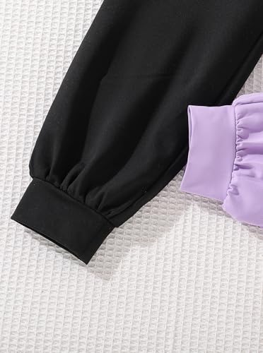 Girls' Summer 3 Pieces Outfits Graphic Crop Top and Camisole with Sweatpants Set