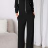 Womens 2 Piece Outfits Sweatsuits 2025 Fall Full Zip Sweatshirts Workout Pants Matching Lounge Sets Tracksuits