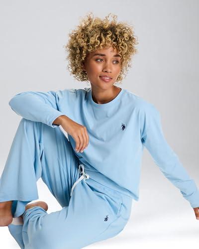 Lounge Sets for Women, Tracksuit Sets for Women 2 Piece with Top and Wide Leg Sweatpants for Spring