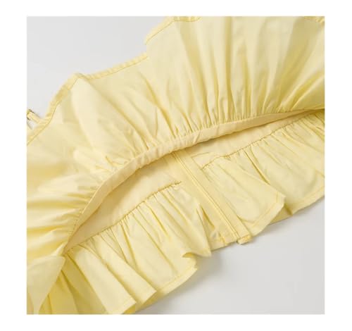 Women's European and American 2-Piece Set Niche Design Camisole and High Waist Mini Skirt