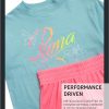 Girls Athletic Shorts Set - 2 Piece Active Performance TShirt and Gym Bike Kids Shorts Girls Activewear Set (7-14)