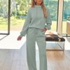 Lounge Sets for Women Sweatsuits 2 Piece Outfits 2025 Fall Drawstring Sweatshirt Wide Leg Sweatpants Tracksuit