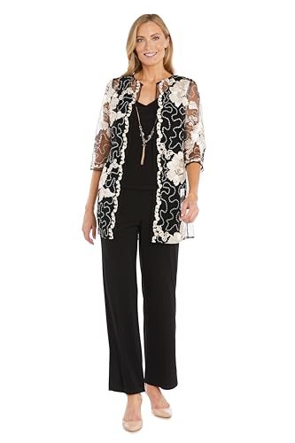 Women's Radiant Ribbon 3-Piece Pantsuit Set