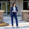 Women's 2 Buttons Business Blazer Pant Suit Set for Work