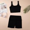 Custom 2 Piece Workout Sets With Name For Women