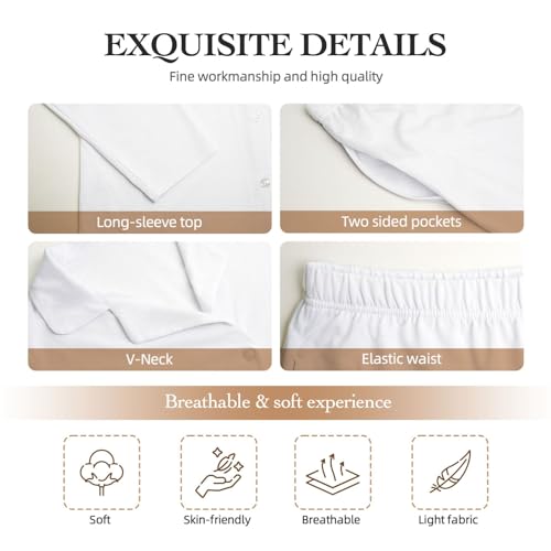 African Textile Patchwork Print Soft Button Top With Pants Fall Pajamasï¼ŒChic Women'S Long-Sleeved Pajama Set