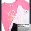 Girls' Active Shorts Set - 3 Piece Performance T-Shirt, Tank Top, Bike Shorts - Summer Athletic Outfit for Girls (7-14)