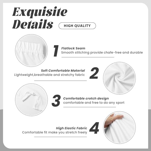 Cool Drum Set Print Women's Workout Shorts Elastic Athletic Gym Shorts Summer Seamless High-Waisted Yoga