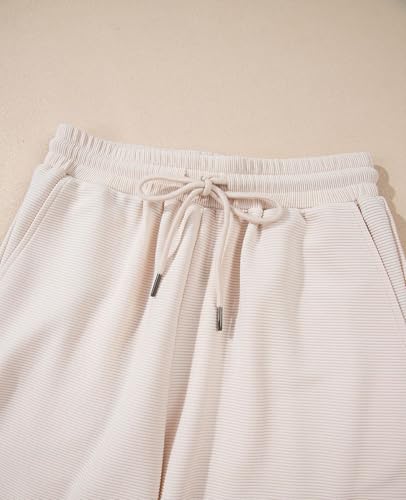 Two Piece Sets for Women Summer Outfits Ruffle Cap Sleeve Zip Top Wide Leg Pants Lounge Set Tracksuits