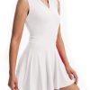Cute Golf Tennis Dress Workout Athletic Dresses for Women with Shorts Pockets 2 Piece Sets Outfits Summer Clothes