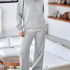 Womens 2 Piece Outfits Matching Sweat Sets Sweatsuit Tracksuit Zip up Sweatshirt and Sweatpants Lounge Sets