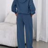 Womens Sweatsuits 2 Piece Set 2025 Casual Winter Long Sleeve Hoodie Loose Wide Leg Sweatpants Fall Tracksuit