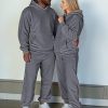 Men's 2 Piece Outfits Hoodie Sweatshirt Tracksuit & Joggers Sweatpants Sweatsuit Set