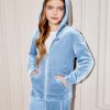 2 Piece Outfits for Girls Velour Tracksuit Hoodie and Jogger Set Sweatsuit Athletic Clothes Sets