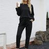 Lounge Sets for Women Two Piece Travel Outfits Sweatsuits 2 Piece Fashion 2024 Trendy Pajamas