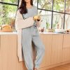 Lounge Sets for Women 2 Piece Jogger Pajama Long Sleeve Pants Loungewear Sweatsuits Casual Matching Outfits
