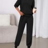 Women's 2 Piece Tracksuit Fall Outfits 2025 Long Sleeve Half Zip Sweatshirt Sweatpants Lounge Set Sweatsuits
