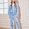 2 Piece Outfits for Girls Velour Tracksuit Hoodie and Jogger Set Sweatsuit Athletic Clothes Sets