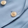Women Pants Suit Double Breasted 2 Piece Blazer Set Work Casual Jacket Outfits for Business