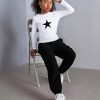 Tween Girls Clothes Ribbed Star Printed Shirt + Cargo Pants Sets Fall Outfits Sizes 7-16 Years