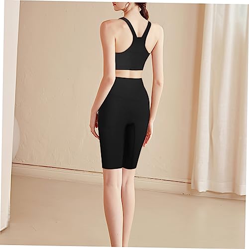 Yoga Set High Waist Shorts Tank Top Breathable Workout Outfits for Fitness and Casual Wear Stylish and Comfortable Tracksuit for