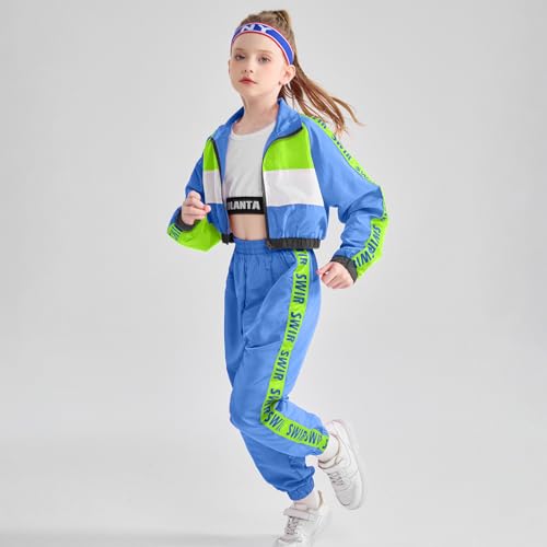 Girls Dance Clothing Set, Hip Hop Modern Jazz Team Performance Costume, Girls Dance Wear Sets