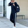 Sweatsuit for Women 2 Piece Outfits for Womens Crewneck Sweatshirts Pullover